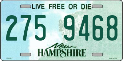 NH license plate 2759468