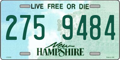 NH license plate 2759484
