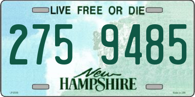 NH license plate 2759485