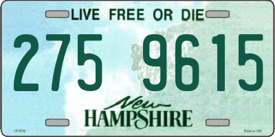 NH license plate 2759615