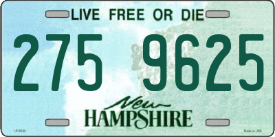 NH license plate 2759625