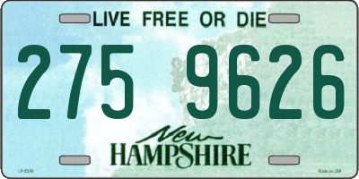 NH license plate 2759626
