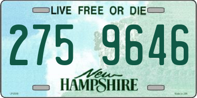 NH license plate 2759646