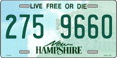 NH license plate 2759660