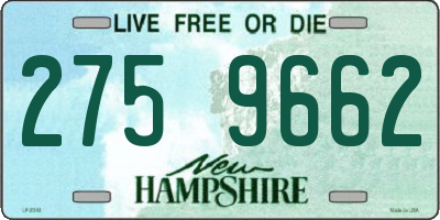 NH license plate 2759662