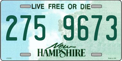 NH license plate 2759673