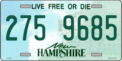 NH license plate 2759685
