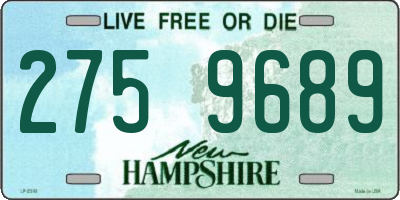 NH license plate 2759689