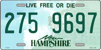 NH license plate 2759697