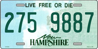 NH license plate 2759887