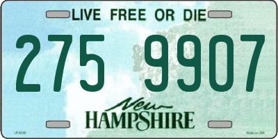 NH license plate 2759907