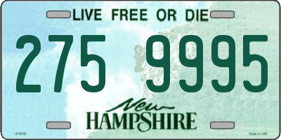 NH license plate 2759995