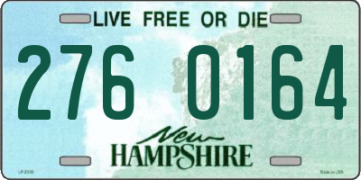 NH license plate 2760164