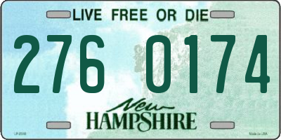 NH license plate 2760174
