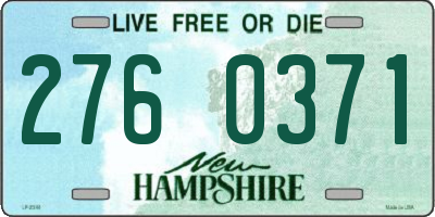 NH license plate 2760371