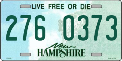 NH license plate 2760373