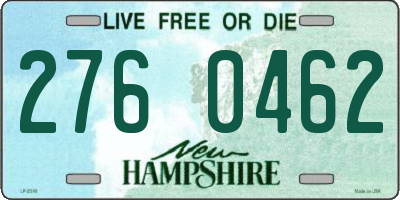 NH license plate 2760462