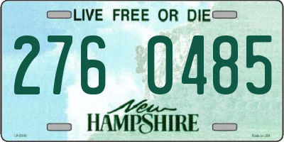NH license plate 2760485