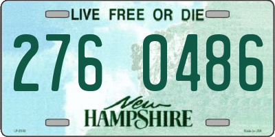 NH license plate 2760486