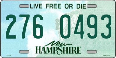 NH license plate 2760493