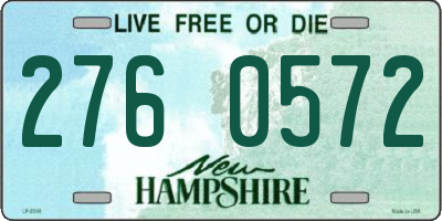 NH license plate 2760572