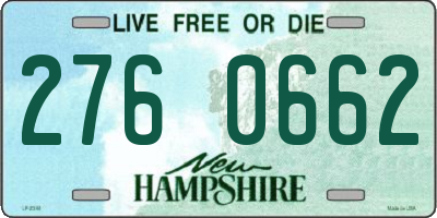 NH license plate 2760662