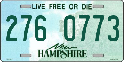 NH license plate 2760773