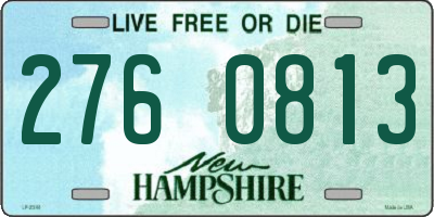 NH license plate 2760813