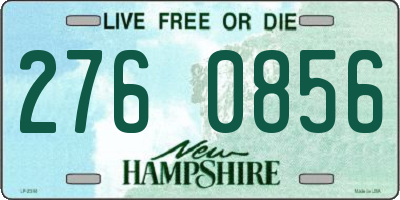 NH license plate 2760856