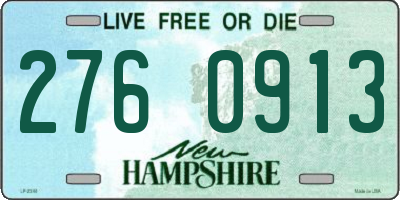NH license plate 2760913