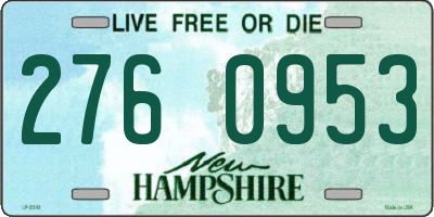 NH license plate 2760953