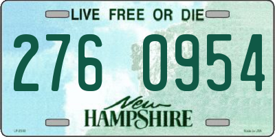 NH license plate 2760954