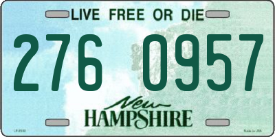 NH license plate 2760957