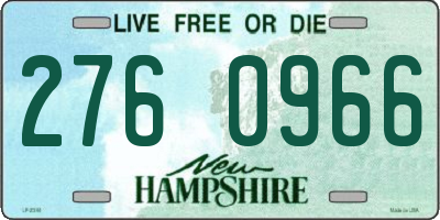 NH license plate 2760966