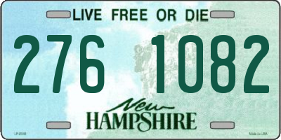 NH license plate 2761082