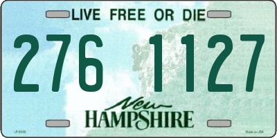 NH license plate 2761127