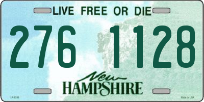 NH license plate 2761128
