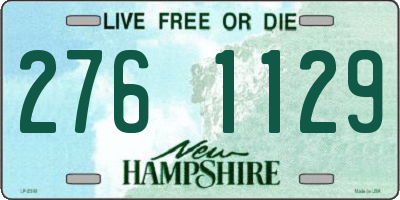 NH license plate 2761129