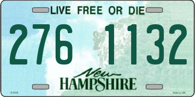 NH license plate 2761132