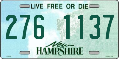 NH license plate 2761137