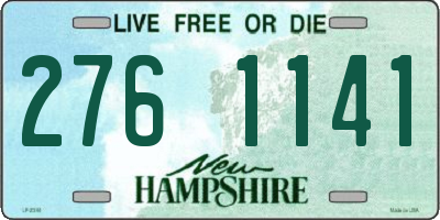 NH license plate 2761141