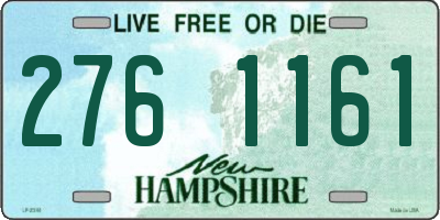 NH license plate 2761161