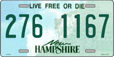 NH license plate 2761167