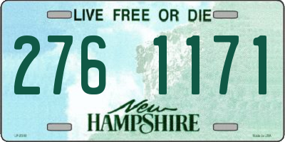 NH license plate 2761171