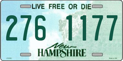 NH license plate 2761177