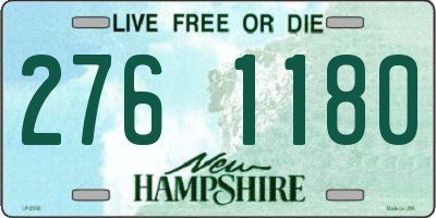 NH license plate 2761180