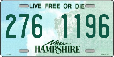 NH license plate 2761196