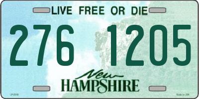 NH license plate 2761205