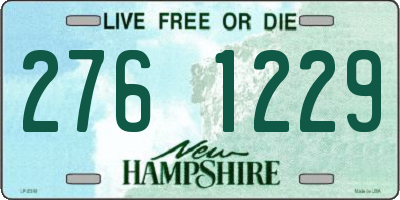 NH license plate 2761229