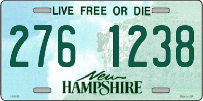 NH license plate 2761238